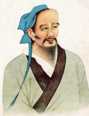 Portrait of Hua Tuo(62x46cm)<br>華佗畫像<br>(62x46厘米)<br>HuaTuoHuaXiang