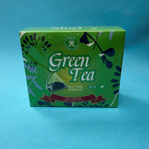 Green Tea<br>绿茶<br> (2gx20 pyramid bags/box)<br>LuCha