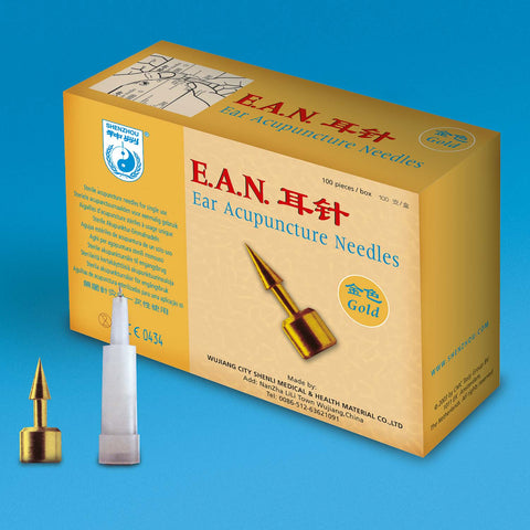 Ear Acupuncture Needles (Gold)<br>耳针（金色）<br>ErZhen