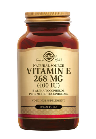 Vit E 268 mg 400 IU Complex (50softgels)<br>维生素E软胶囊 268毫克<br>Weishengsu E Ruan Jiaoang